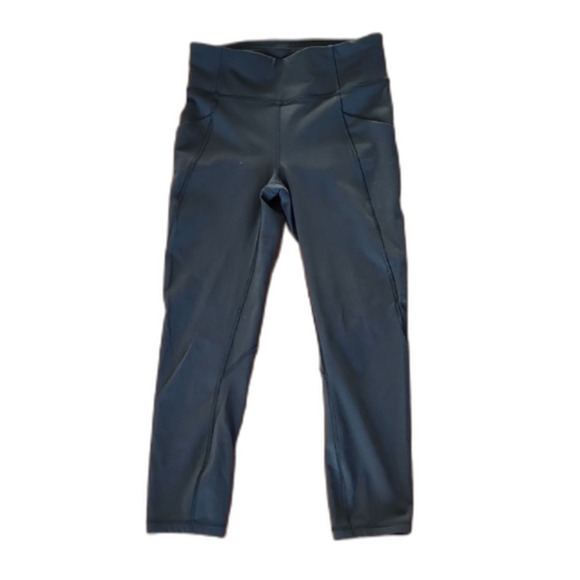 Lululemon Time To Sweat Crop *23", Black, Size 6, W6AQZS - Picture 4 of 9